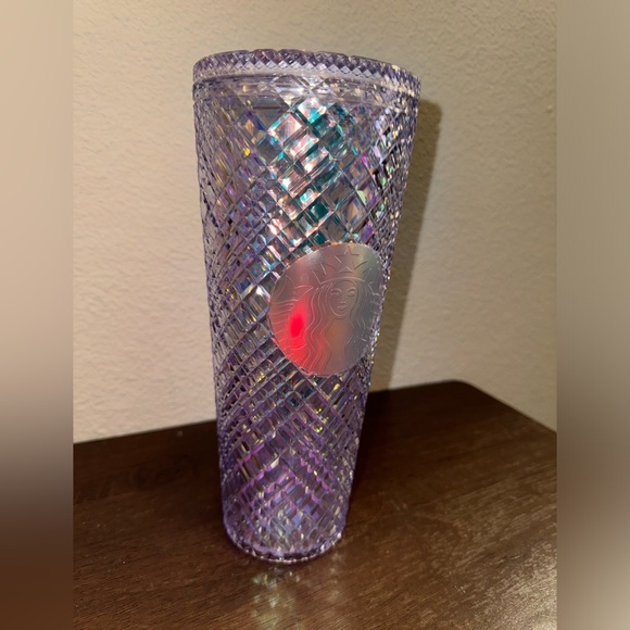 Starbucks Holiday 2022 Limited White Iridescent Jewel 24 oz - Picture 5 of 10